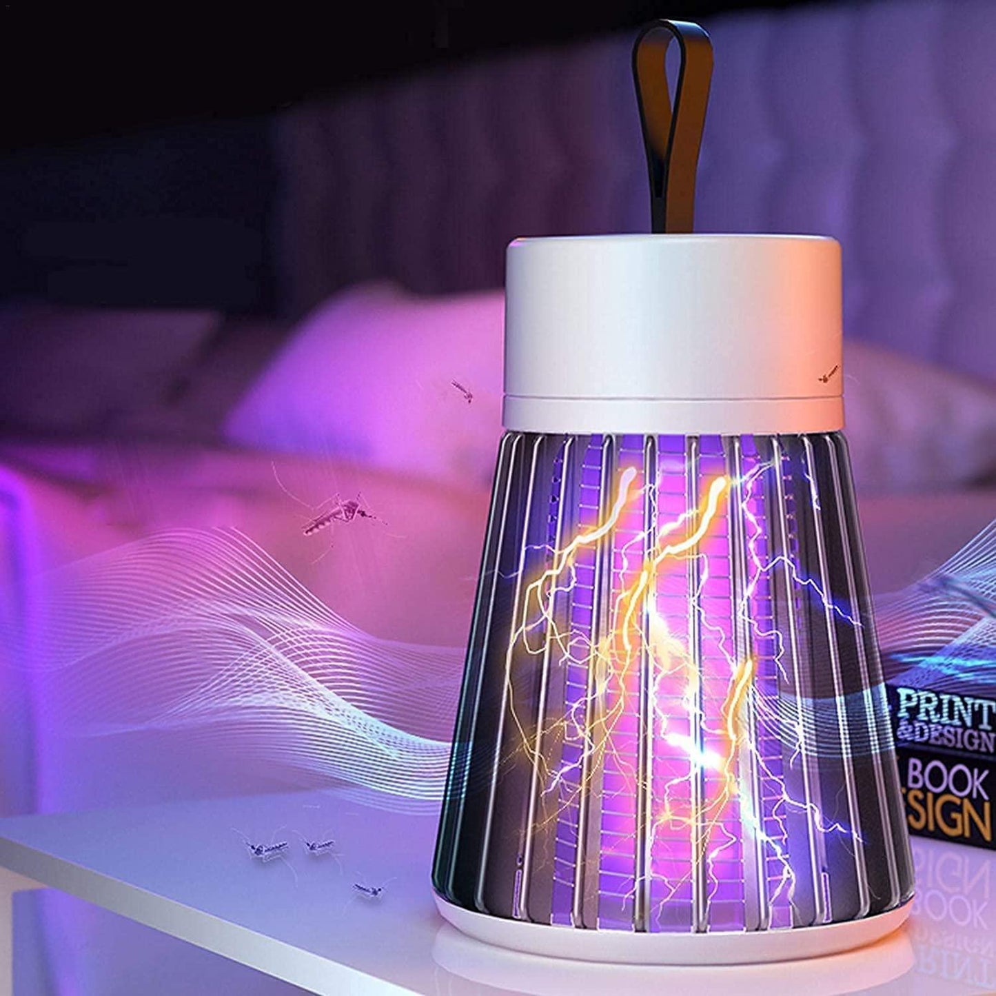 Electric Shock Mosquito Killer Racket. Electric musquito catcher.