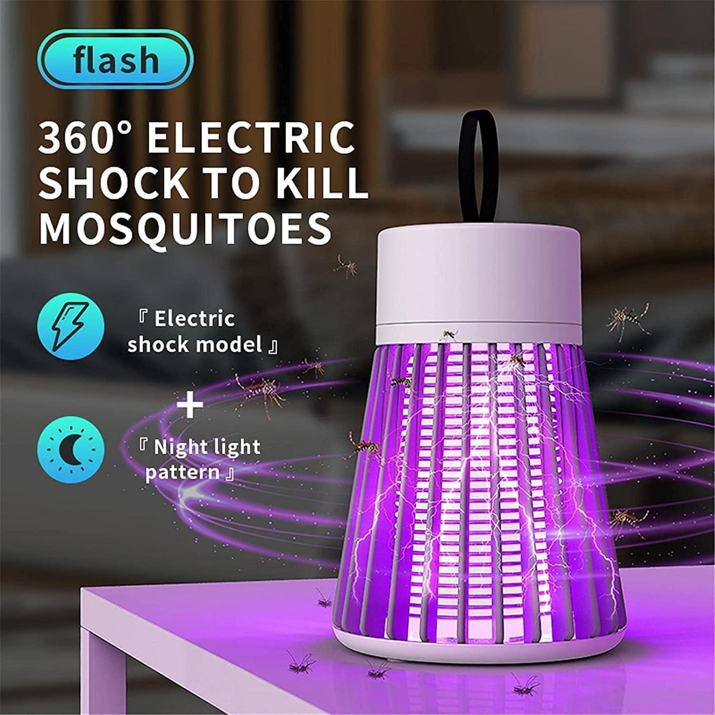 Electric Shock Mosquito Killer Racket. Electric musquito catcher.